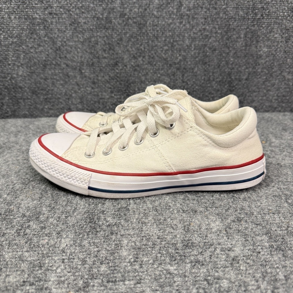Converse Women Low Top Chuck Taylor All Star Madison Canvas Shoes White Size 8